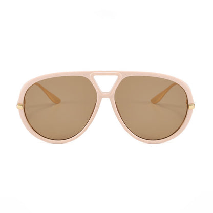 Fashion Double Bridges Aviator Sunglasses