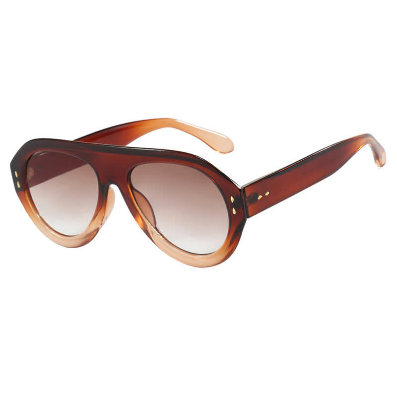 Women's Hipster Aviator Sunglasses