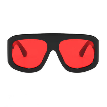 Oversized Square Frame Hipster Sunglasses