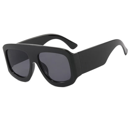 Oversized Square Frame Hipster Sunglasses