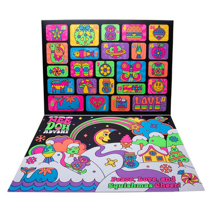 Needoh Advent Calendar™ 2025 - - 24 Days of Surprises with Mini Squishies🎁