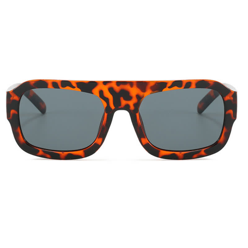 Square Large Frame Trendy Sunglasses