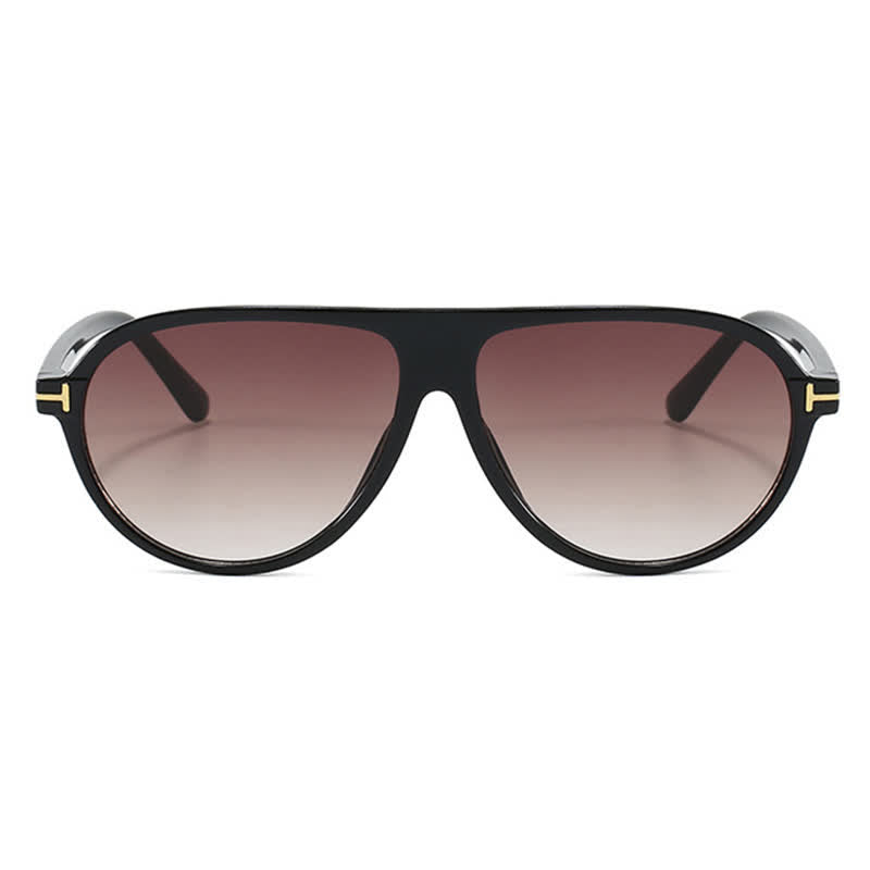 Small Frames 'T' Design Aviator Sunglasses