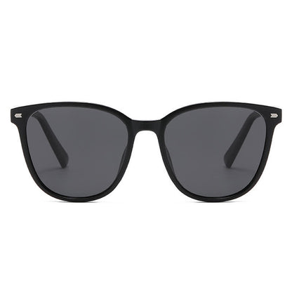 Trendy Sports Polarized Oversized Sunglasses with Mirrored Lens