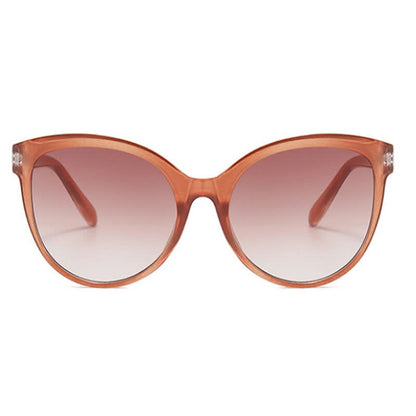 Cat-Eye Oversized Frame Hipster Sunglasses