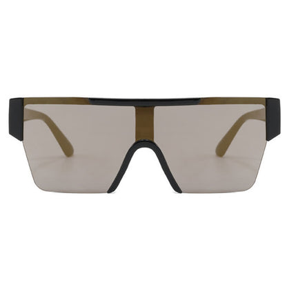 Unisex One-piece Frame Sports Sunglasses