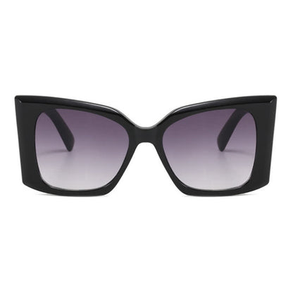 Fashion Square Frame Oversized Thick Sunglasses