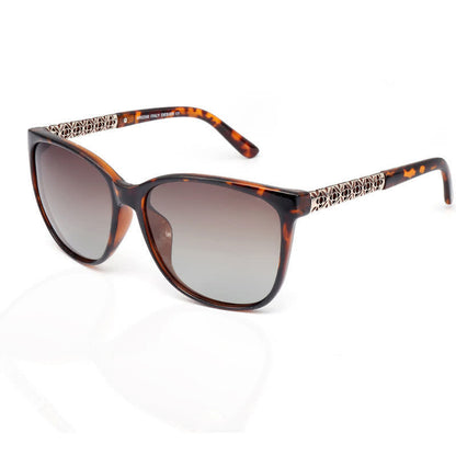 Cat-Eye Frame Hipster Polarized Sunglasses