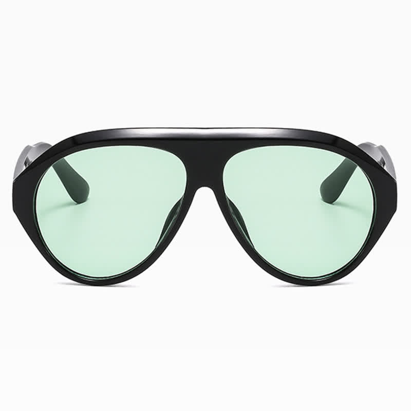 Hipster Oversized Frame Aviator Sunglasses