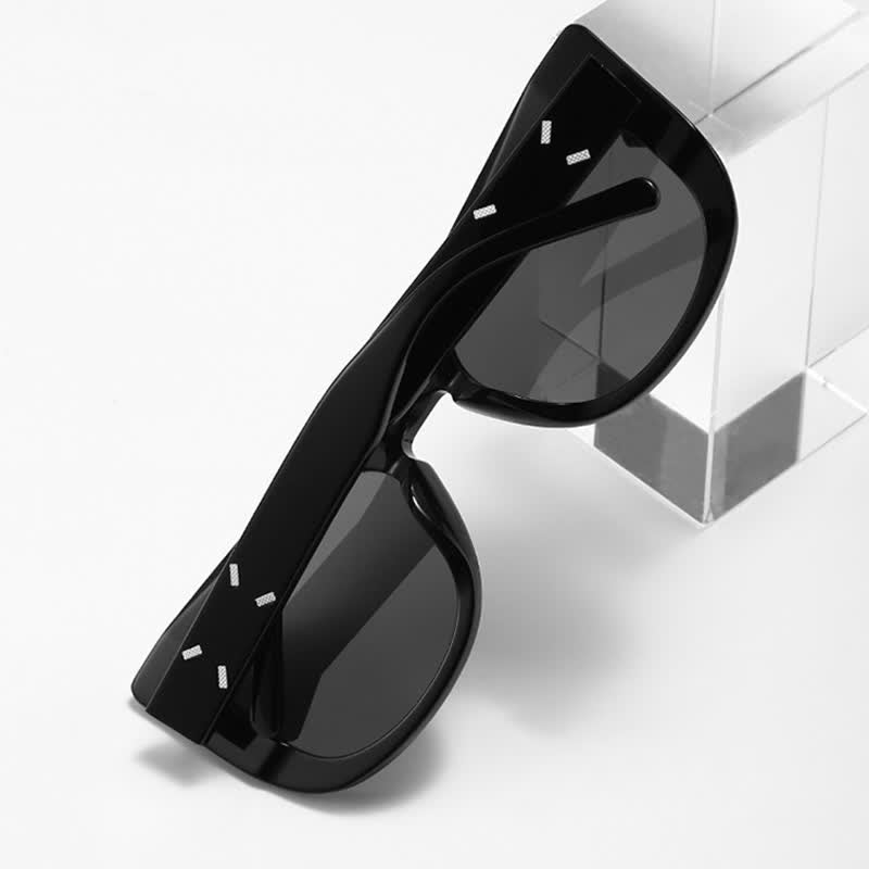 Unisex Cat-Eye Large Frame Fashion Sunglasses