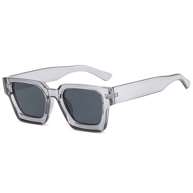 Square Frame Tinted Sunglasses