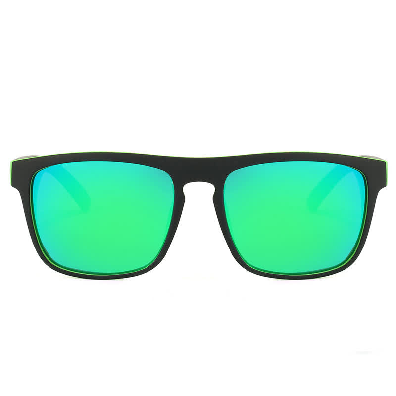 Simple Polarized Square Frame Trendy Sunglasses for Outdoor Activities