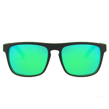 Simple Polarized Square Frame Trendy Sunglasses for Outdoor Activities