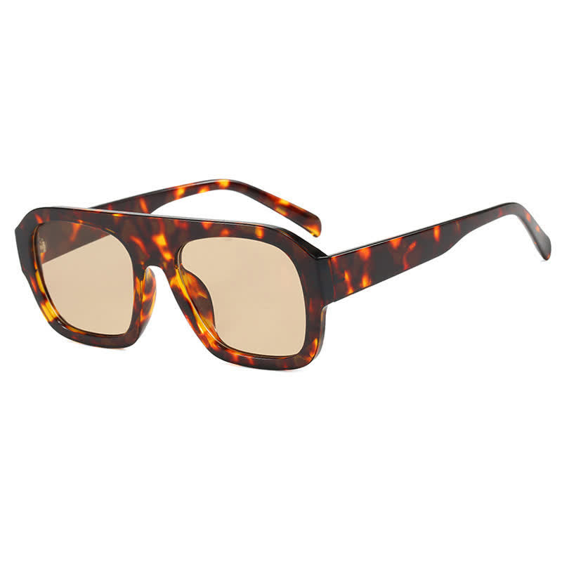 Square Large Frame Trendy Sunglasses