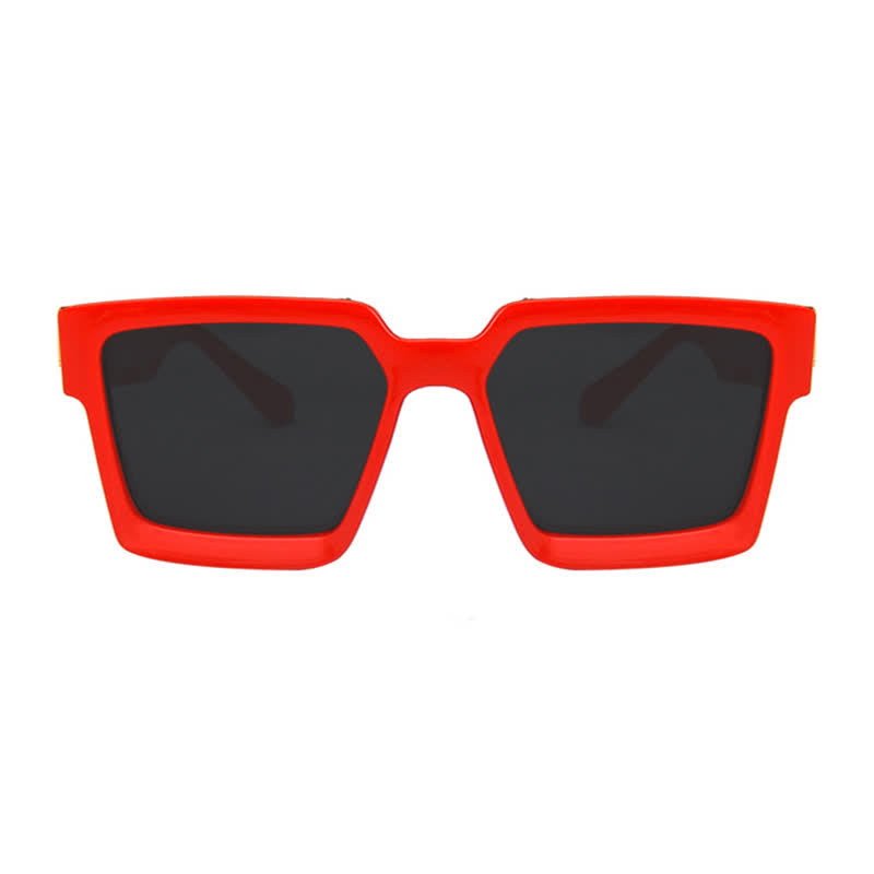 Square Frames Hipster Oversized Sunglasses