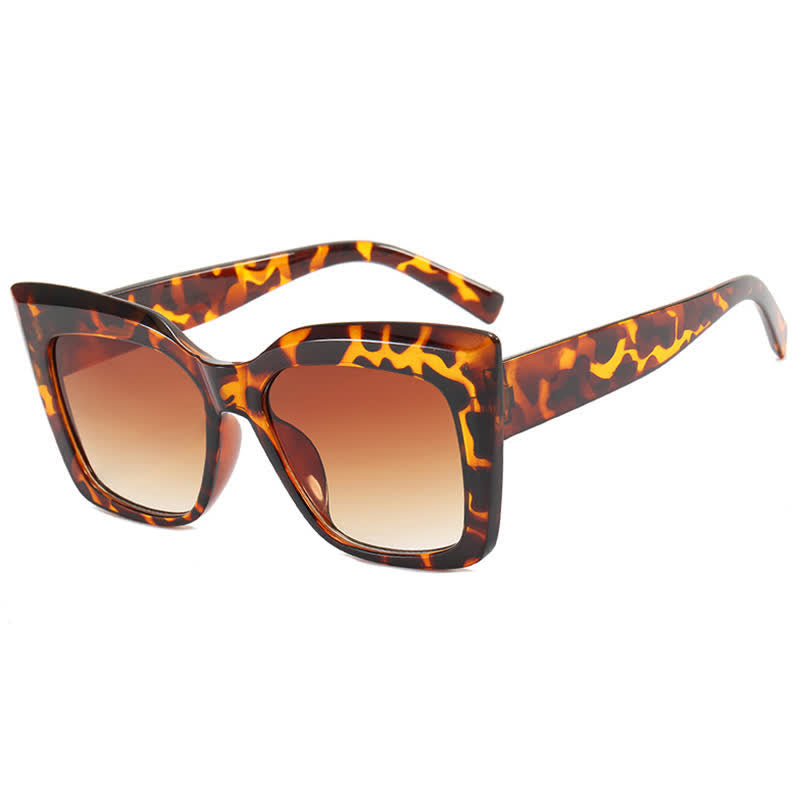 Vintage Cat-Eye Oversized Frame Sunglasses