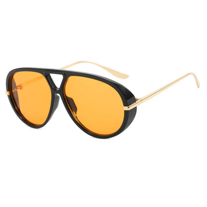 Fashion Double Bridges Aviator Sunglasses
