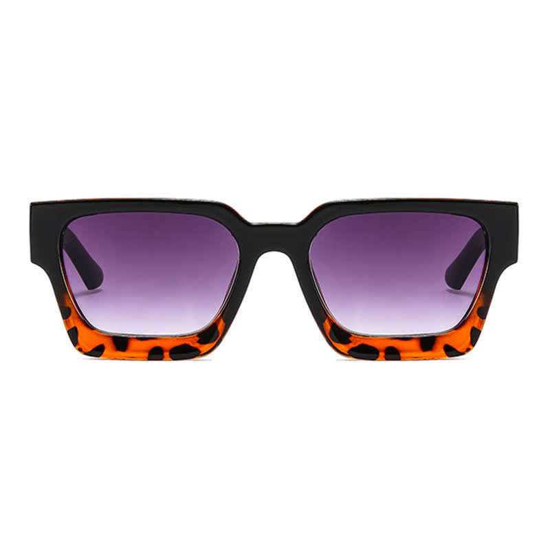 Square Frame Tinted Sunglasses