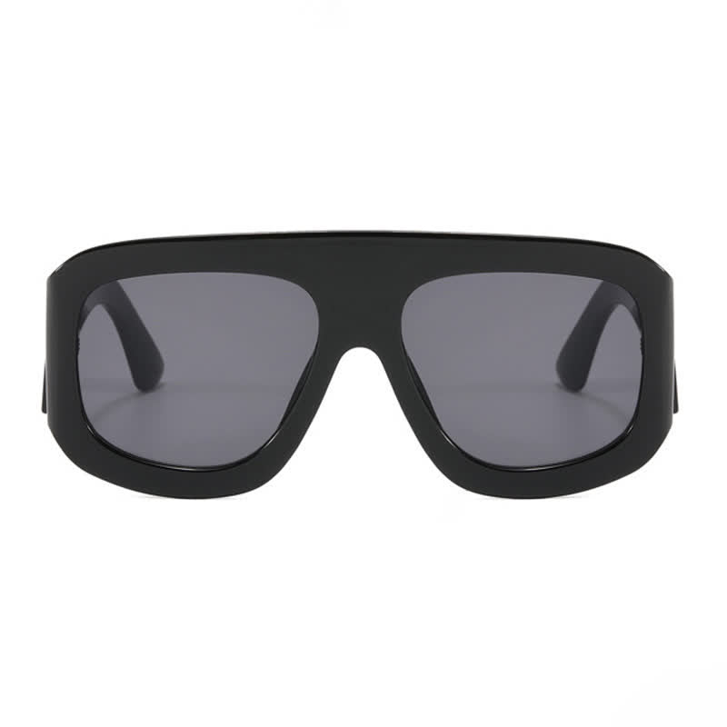 Oversized Square Frame Hipster Sunglasses