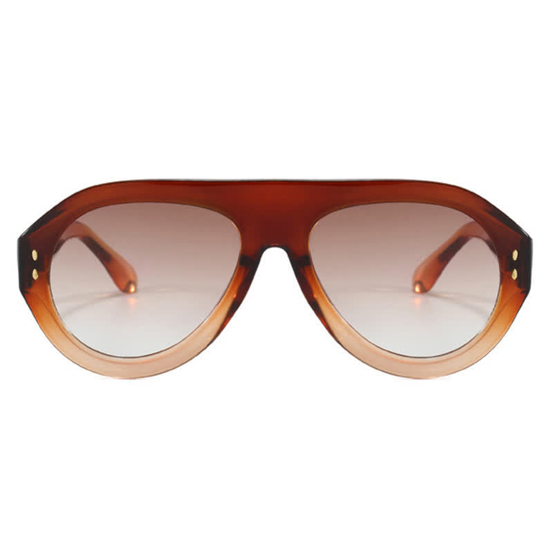 Women's Hipster Aviator Sunglasses