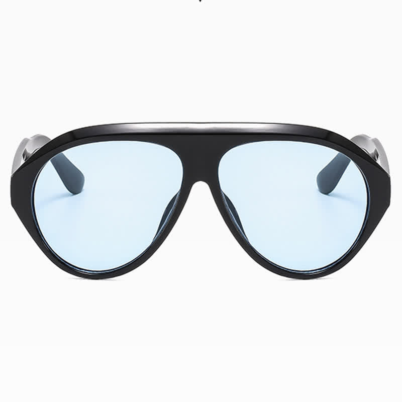 Hipster Oversized Frame Aviator Sunglasses
