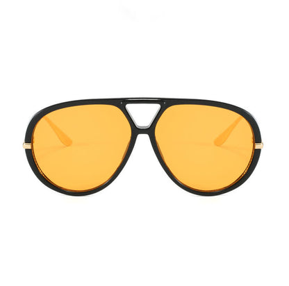 Fashion Double Bridges Aviator Sunglasses