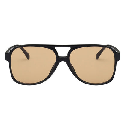 Double Bridges Fashion Aviator Sunglasses