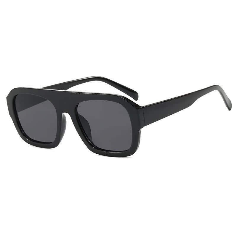 Square Large Frame Trendy Sunglasses