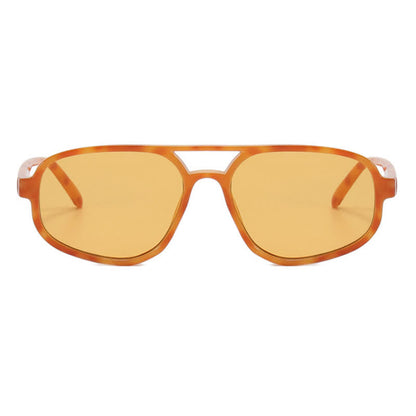 Double Bridges Vintage Aviator Sunglasses