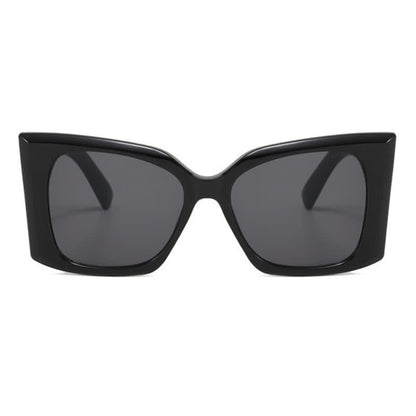 Fashion Square Frame Oversized Thick Sunglasses
