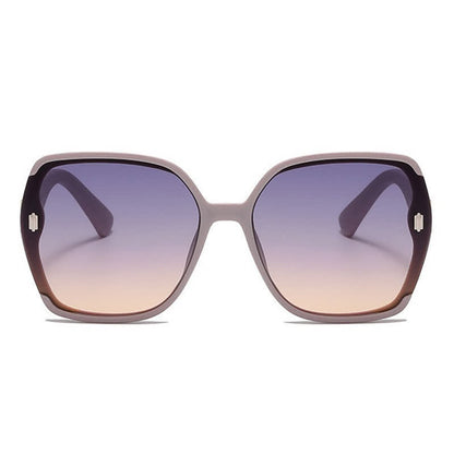 Fashion Square Hollow-out Oversized Sunglasses
