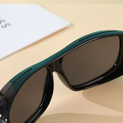 Fit Over Glasses Wrap Around Polarized Sunglasses for Sports&Driving