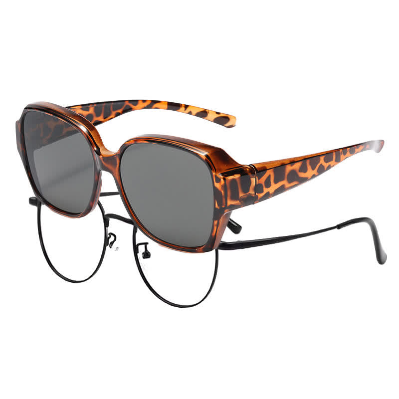 Leopard/Grey