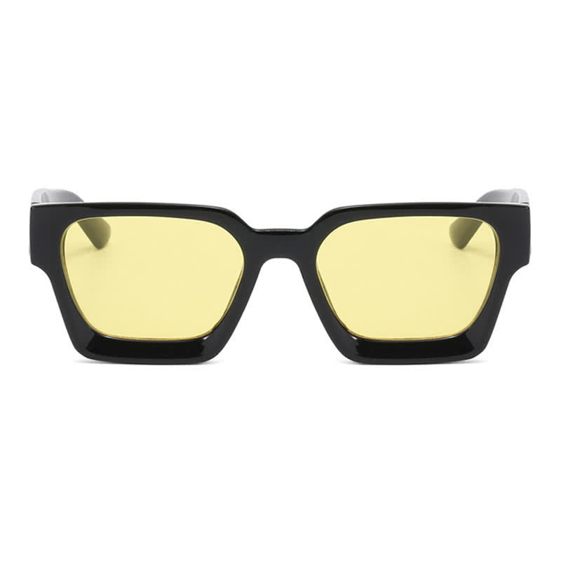 Square Frame Tinted Sunglasses