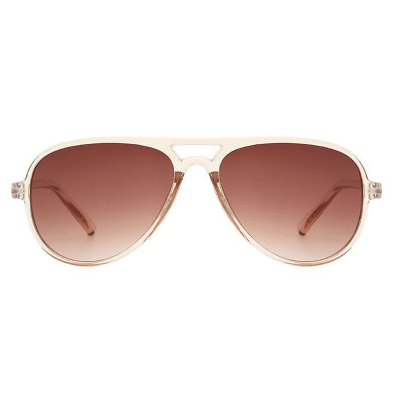 Unsiex Double Bridges Retro Classic Aviator Sunglasses
