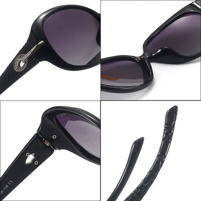 Vintage Oversized Square Frame Sunglasses