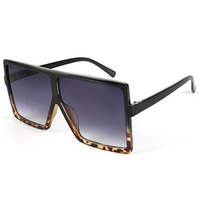 Square Oversized Frame Fashion Sunglasses