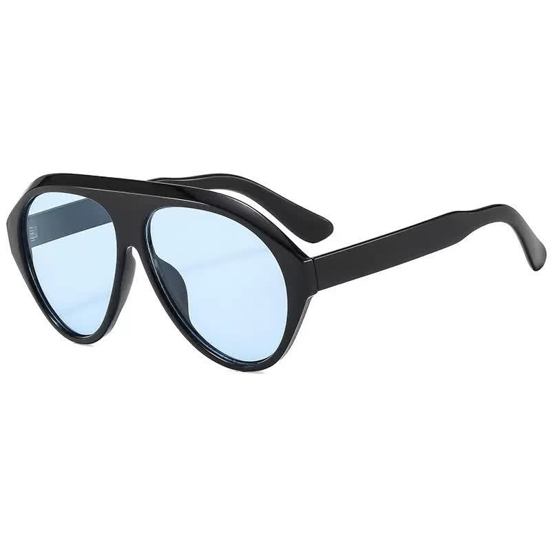 Hipster Oversized Frame Aviator Sunglasses
