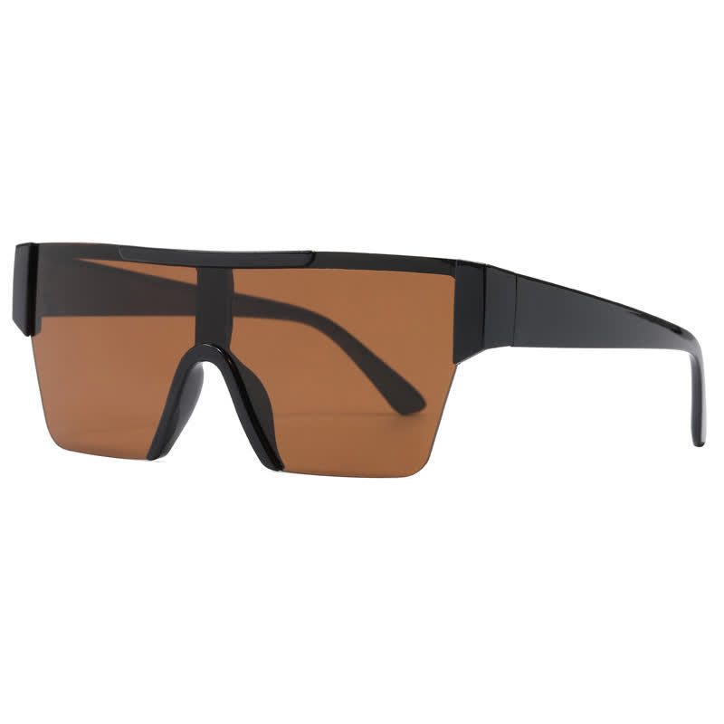 Unisex One-piece Frame Sports Sunglasses