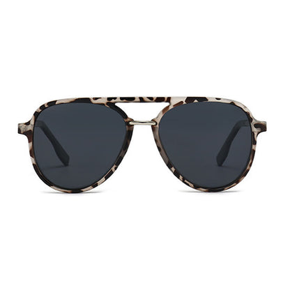Double Bridges Polarized Aviator Sunglasses