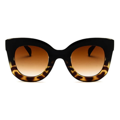 Vintage Square Frame Oversized Sunglasses