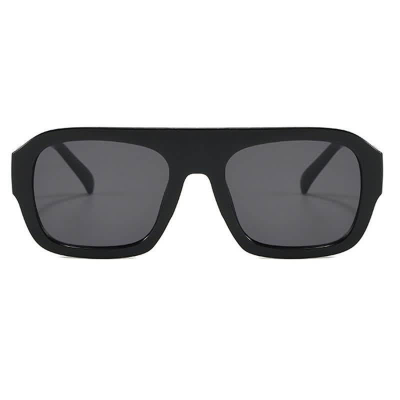 Square Large Frame Trendy Sunglasses