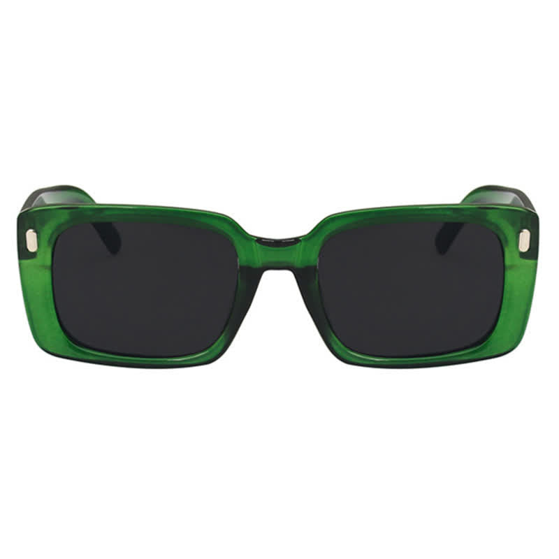 Classic Retro Unisex Rectangle Frame Sunglasses