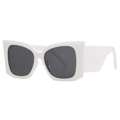 Fashion Square Frame Oversized Thick Sunglasses