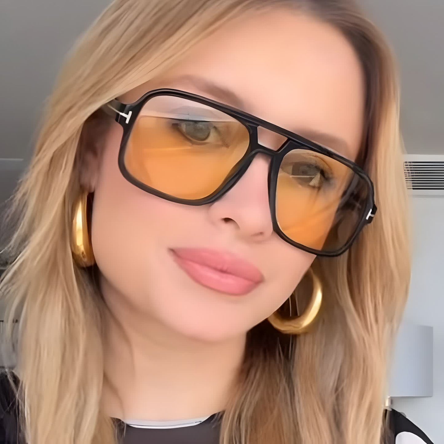 Double Bridges Retro-Vintage Aviator Sunglasses