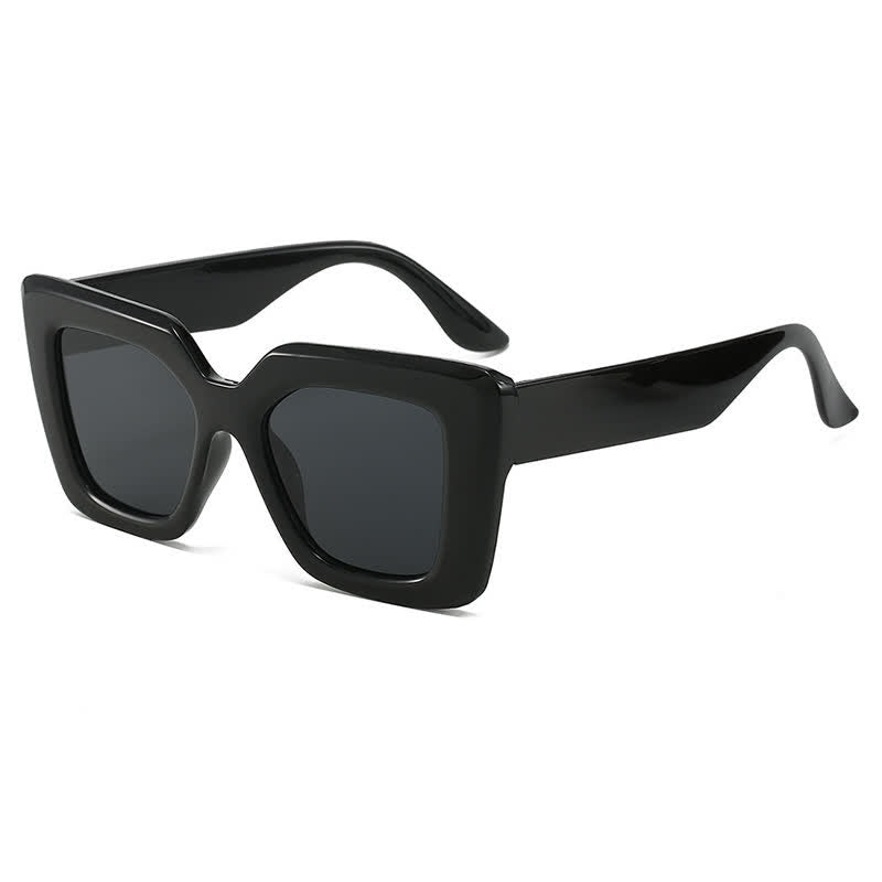 Simple Oversized Square Frame Fashion Sunglasses