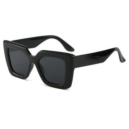 Simple Oversized Square Frame Fashion Sunglasses