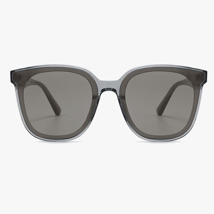 Chic Square Frame Sunglasses with Nylon Lenses