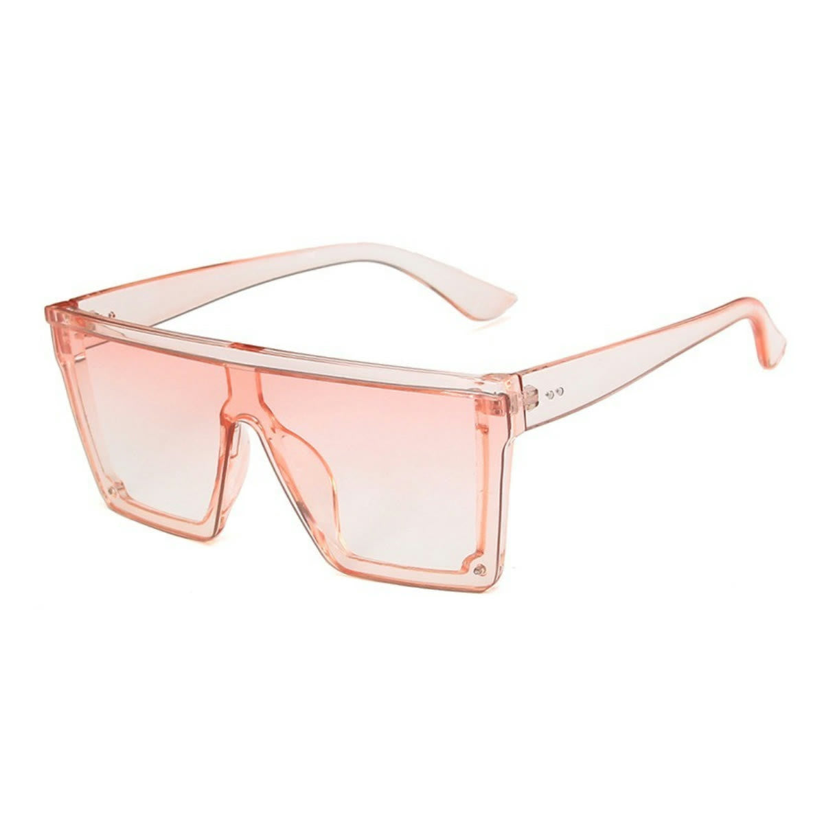 Trendy Large Frame One-piece Street Style Driving Retro Sunglasses