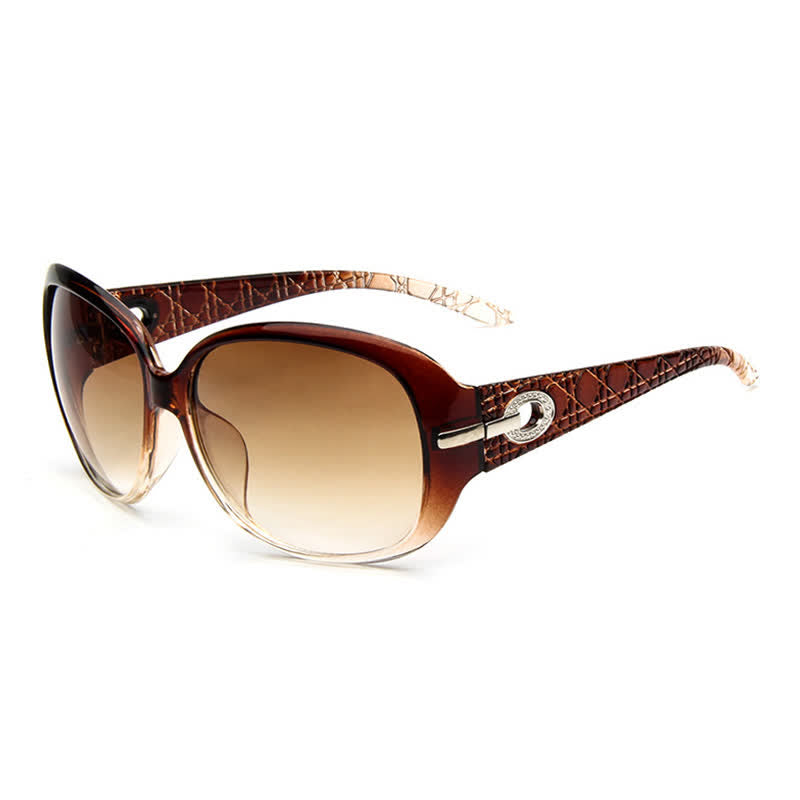 Vintage Oversized Square Frame Sunglasses